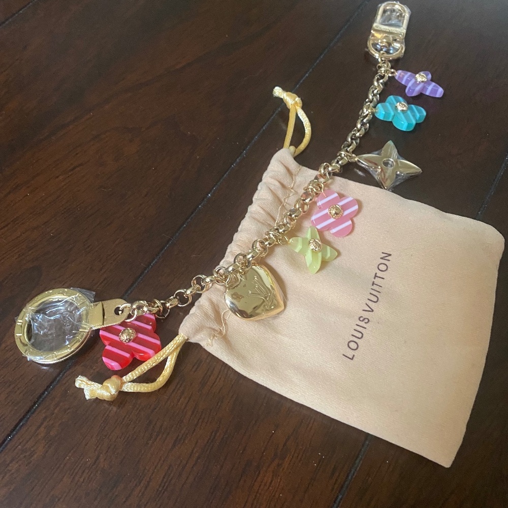 Authentic LV purse charm key chain